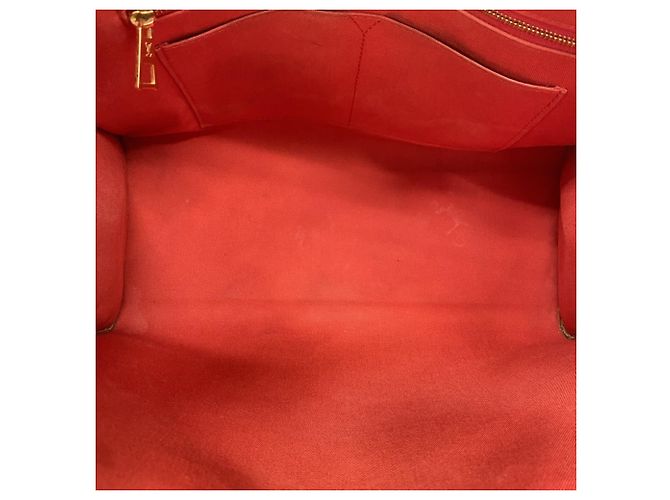 Borsa Tote Louis Vuitton Monogram Giant Reverse OnTheGo MM Marrone - vista 4