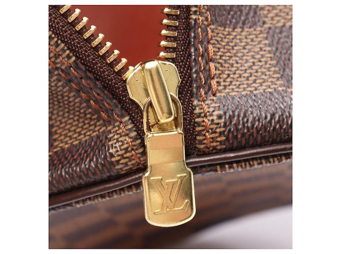 Borsa Louis Vuitton Papillon 30 Marrone Damier ebene - vista 6