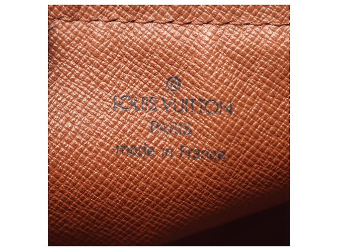 Borsa Louis Vuitton Papillon 30 Marrone Monogramma - vista 4