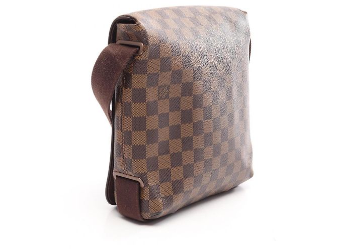 Borsa a Spalla Louis Vuitton Brooklyn PM Damier Ebene Marrone - vista 2