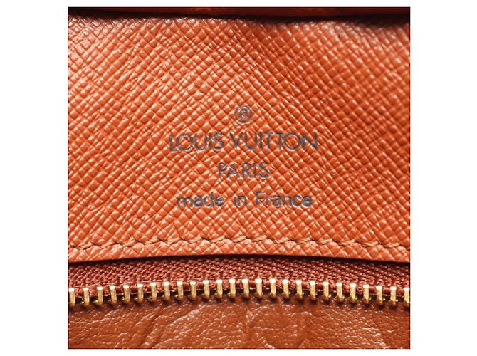 Borsa a Spalla Louis Vuitton Boulogne PM Monogram Marrone Monogramma - vista 4