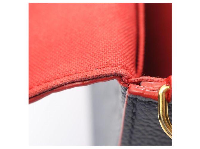 Louis Vuitton Pochette Felicie Monogram Empreinte Rosso Blu navy - vista 10