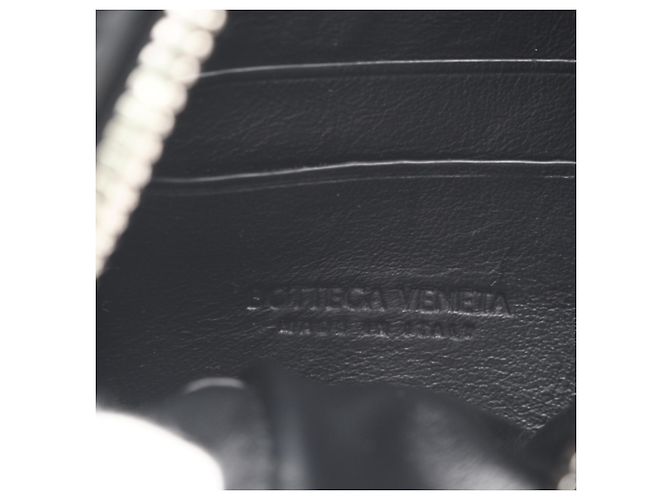 Borsa a tracolla Bottega Veneta Intrecciato Nero - vista 14