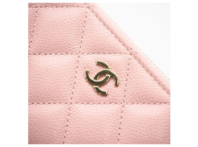Monedero Matelassé Chanel en rosa - vista 10