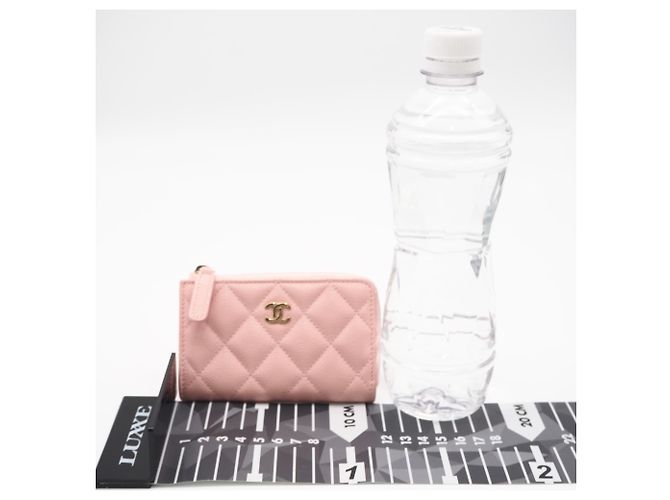 Monedero Matelassé Chanel en rosa - vista 3