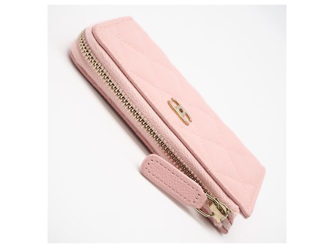 Monedero Matelassé Chanel en rosa - vista 5