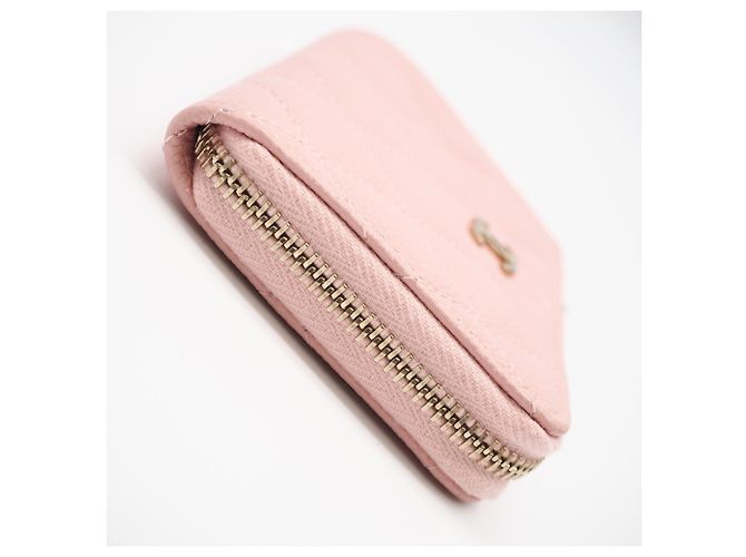 Monedero Matelassé Chanel en rosa - vista 7