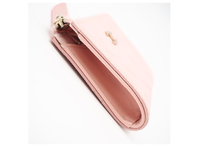 Monedero Matelassé Chanel en rosa - vista 8