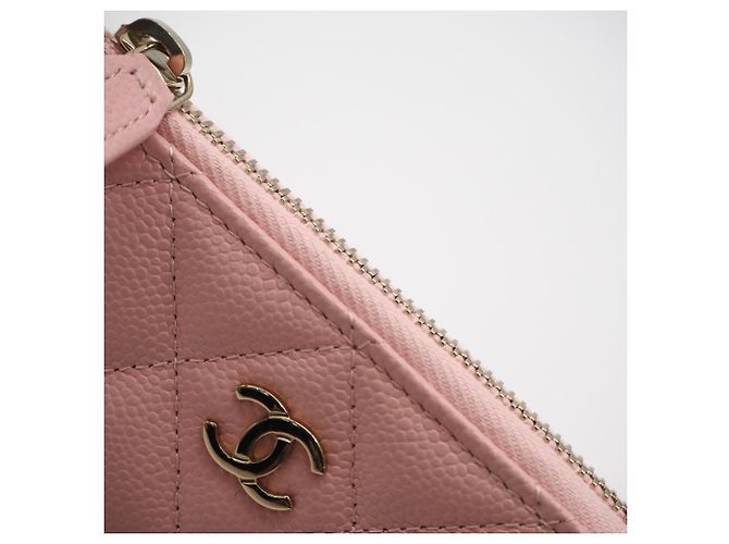 Monedero Matelassé Chanel en rosa - vista 9