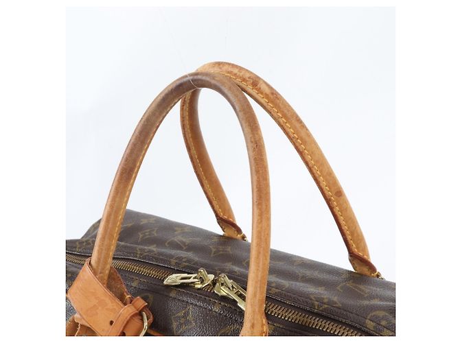 Sac cabas en cuir Louis Vuitton Monogram Sirius 45 Marron - vue 2