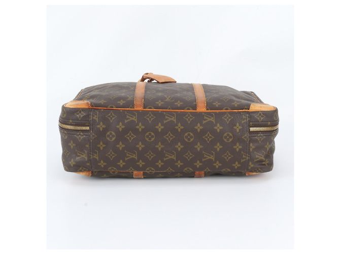 Sac cabas en cuir Louis Vuitton Monogram Sirius 45 Marron - vue 6