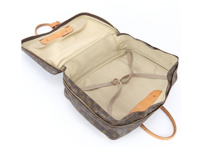 Sac cabas en cuir Louis Vuitton Monogram Sirius 45 Marron - vue 7