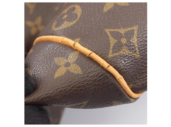 Borsa Boston Louis Vuitton Keepall 60 Monogram Marrone Monogramma - vista 13