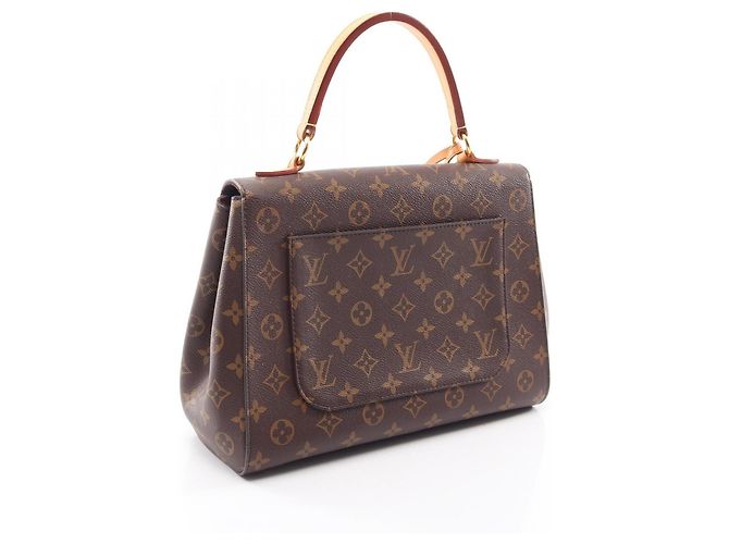 Borsa 2-Way Louis Vuitton Cluny MM Marrone Blu Bordò Monogramma - vista 2