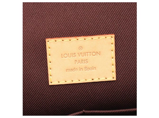 Borsa 2-Way Louis Vuitton Cluny MM Marrone Blu Bordò Monogramma - vista 4