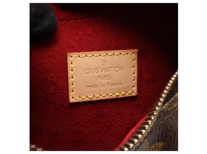 Borsa a Spalla Louis Vuitton Croissant MM Marrone Monogramma - vista 4