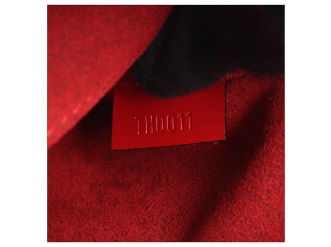 Borsa Louis Vuitton Sablon Rosso - vista 5