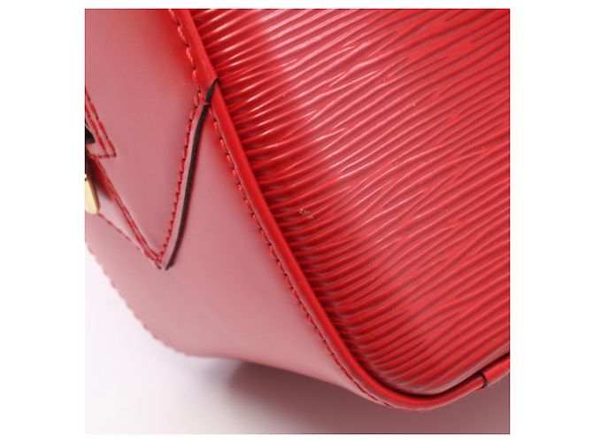 Borsa Louis Vuitton Sablon Rosso - vista 7