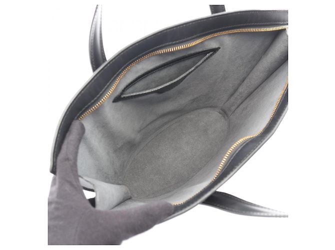 Borsa Louis Vuitton Saint Jacques Epi Noir Nero - vista 3