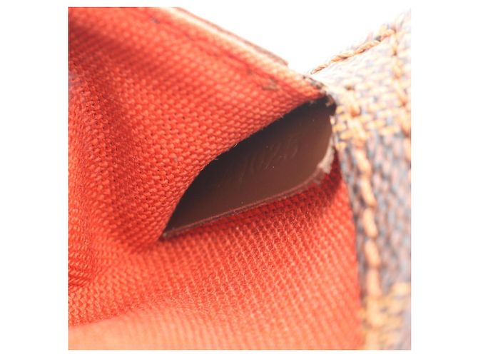 Marsupio Louis Vuitton Geronimos Damier Ebene Marrone - vista 5
