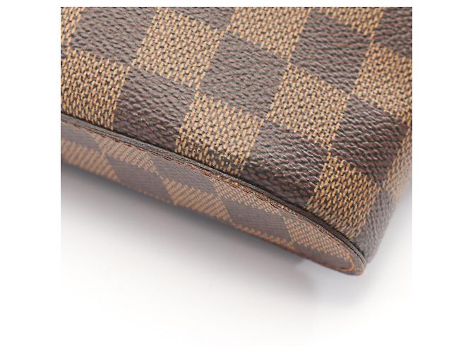 Marsupio Louis Vuitton Geronimos Damier Ebene Marrone - vista 6
