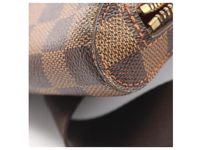 Marsupio Louis Vuitton Geronimos Damier Ebene Marrone - vista 7