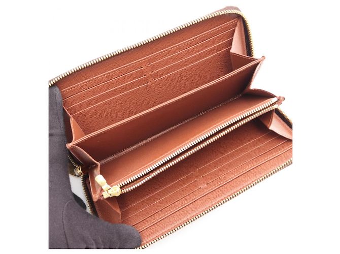 Zippy Louis Vuitton Monogram Long Wallet Braun Monogramm - Ansicht 3