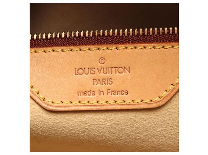 Borsa a Spalla Louis Vuitton Cite GM Monogram Marrone Monogramma - vista 4