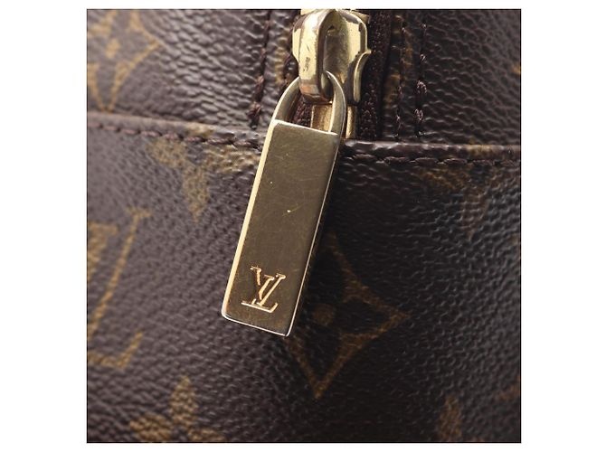 Borsa a Spalla Louis Vuitton Cite GM Monogram Marrone Monogramma - vista 9