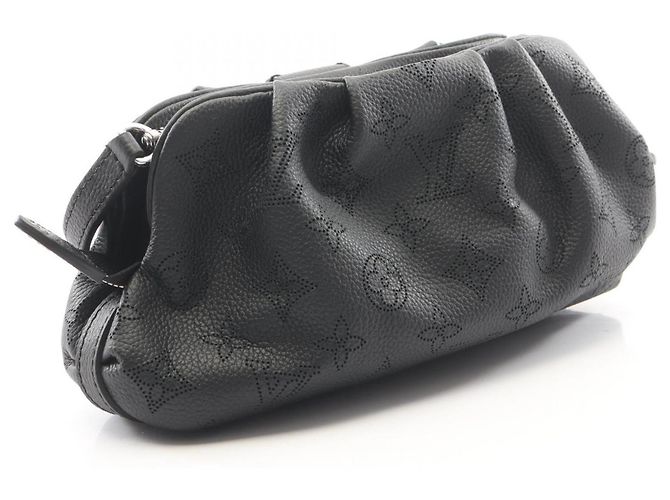 Borsa a tracolla Louis Vuitton Scala Mini Mahina Noir Nero - vista 2