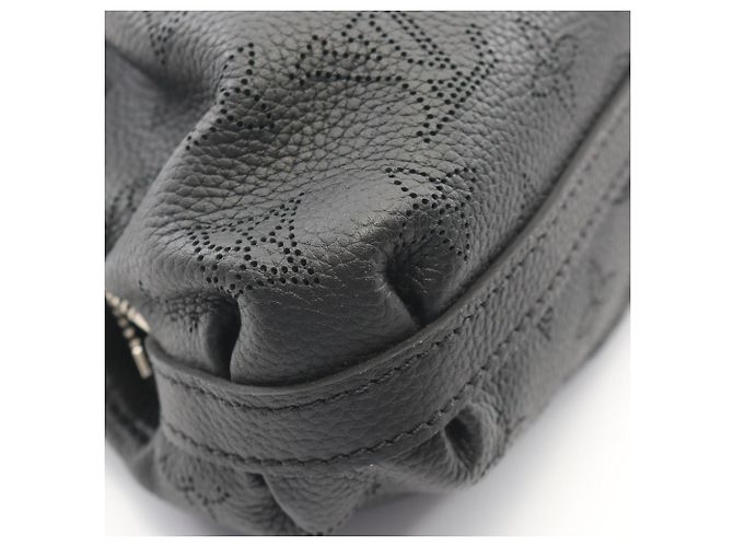 Borsa a tracolla Louis Vuitton Scala Mini Mahina Noir Nero - vista 5