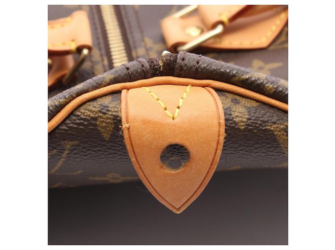 Borsa Louis Vuitton Speedy 40 Marrone Monogramma - vista 10