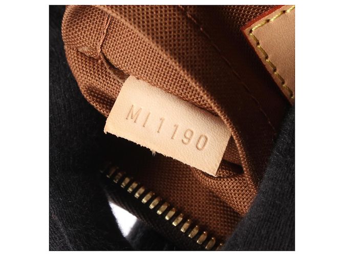 Borsa a Spalla Louis Vuitton Thames PM Marrone Monogramma - vista 5