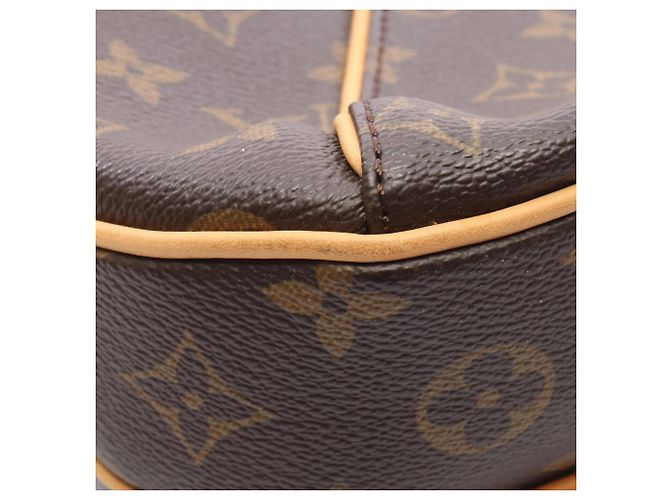 Borsa a Spalla Louis Vuitton Thames PM Marrone Monogramma - vista 7