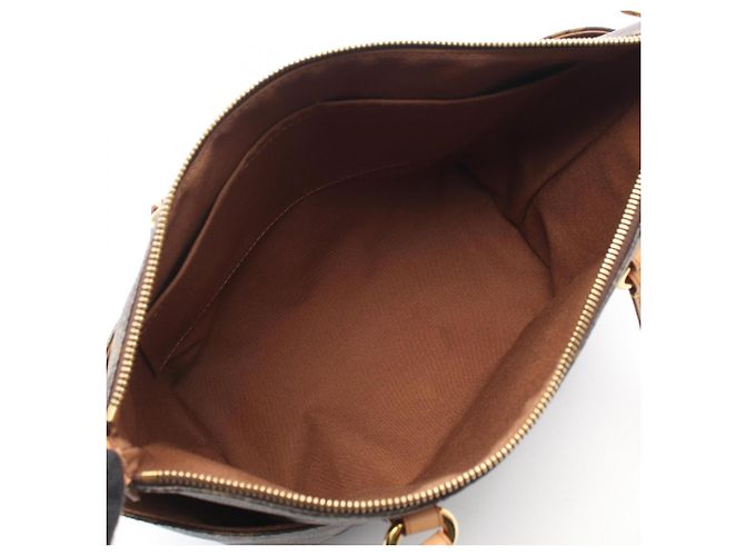 Borsa Tote Louis Vuitton Totally PM Marrone Monogramma - vista 3