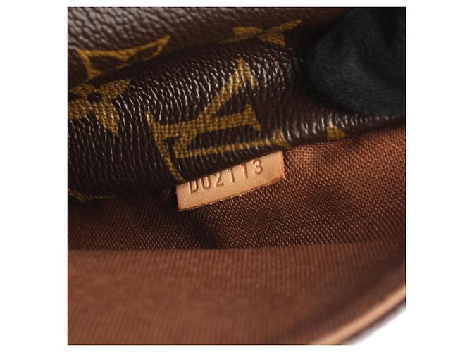 Borsa Tote Louis Vuitton Totally PM Marrone Monogramma - vista 5