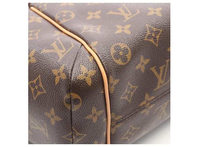 Borsa Tote Louis Vuitton Totally PM Marrone Monogramma - vista 6