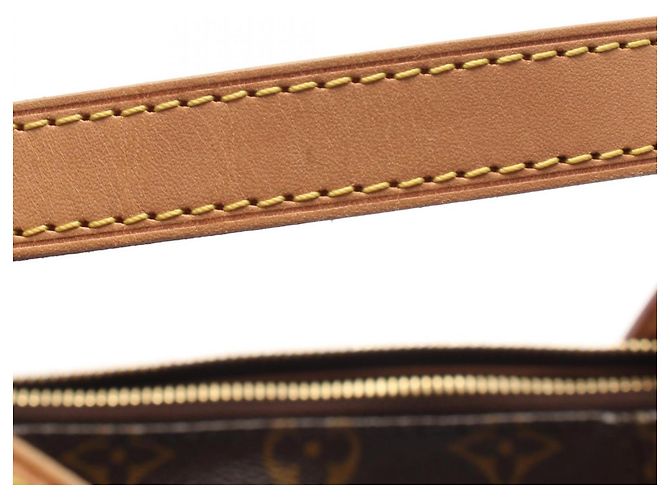 Borsa Tote Louis Vuitton Totally PM Marrone Monogramma - vista 7
