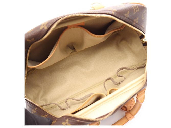 Borsa vanity bowling Deauville Louis Vuitton Marrone Monogramma - vista 3