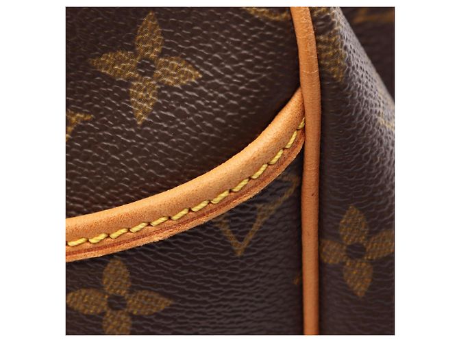 Borsa vanity bowling Deauville Louis Vuitton Marrone Monogramma - vista 5