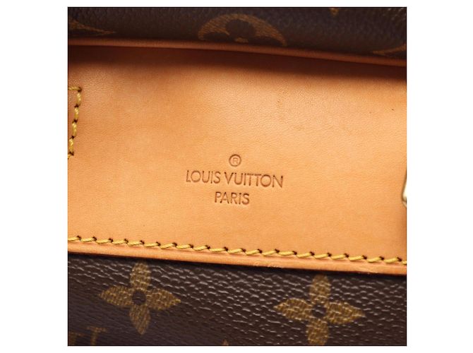 Borsa vanity bowling Deauville Louis Vuitton Marrone Monogramma - vista 6