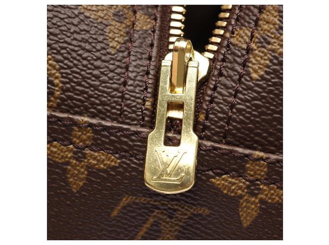 Borsa vanity bowling Deauville Louis Vuitton Marrone Monogramma - vista 9