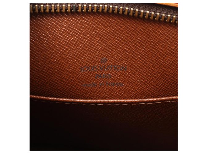 Borsa a tracolla Louis Vuitton Druot Monogram Marrone Monogramma - vista 4