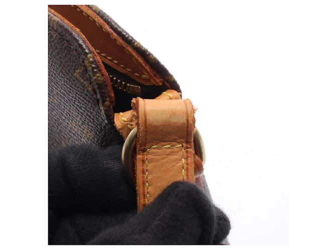Borsa a tracolla Louis Vuitton Druot Monogram Marrone Monogramma - vista 7