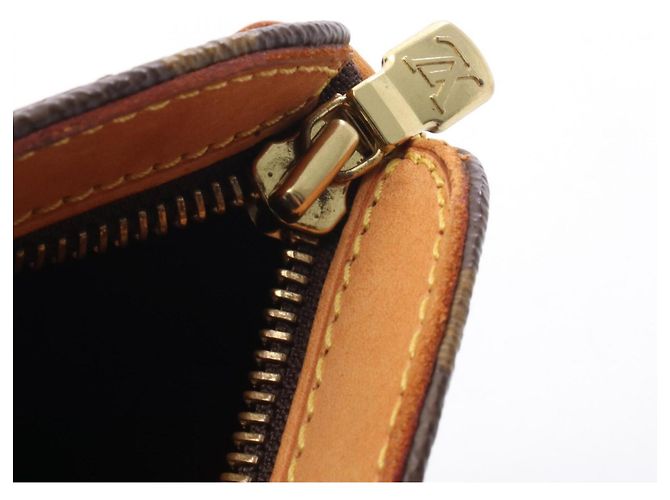 Borsa a tracolla Louis Vuitton Druot Monogram Marrone Monogramma - vista 8
