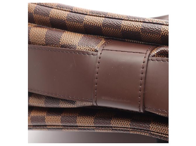 Borsa a tracolla Louis Vuitton Naviglio Damier Ebene Marrone - vista 8
