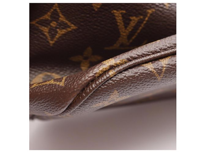Borsa Tote Louis Vuitton Neverfull MM Marrone Monogramma - vista 6