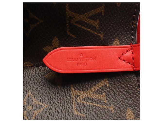 Néonoé Bolso Louis Vuitton NeoNoe Castaño Roja Monograma - vista 4