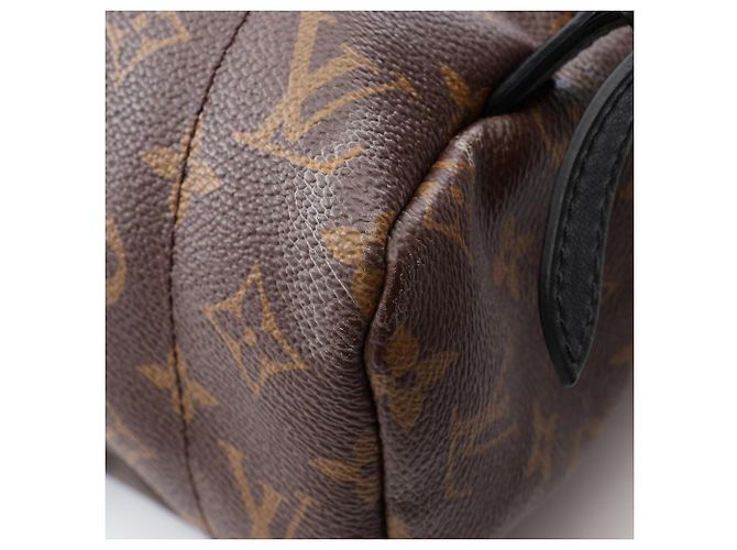 Zaino Louis Vuitton Palm Springs MM in Brown Monogram Marrone Monogramma - vista 10
