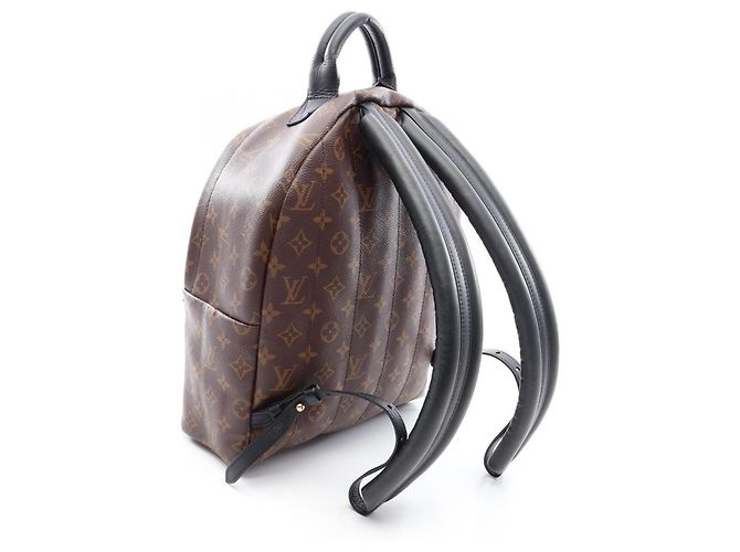 Zaino Louis Vuitton Palm Springs MM in Brown Monogram Marrone Monogramma - vista 2